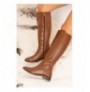 Woman's Boots J654065609 - Tan Tan