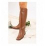 Woman's Boots J654065609 - Tan Tan