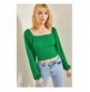 Woman's Blouse 40601009 - Green Green