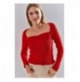 Woman's Sweater 20223274 - Red Red