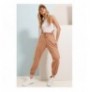 Woman's Sweatpant ALC-Y2933 - Beige Camel