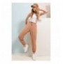 Woman's Sweatpant ALC-Y2933 - Beige Camel