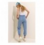 Woman's Sweatpant ALC-Y2933 - Sky Blue Blue