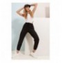 Woman's Sweatpant ALC-Y2933 - Black Black