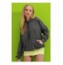 Woman's Sweatshirt ALC-531-015 - Anthracite Anthracite