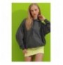 Woman's Sweatshirt ALC-531-015 - Anthracite Anthracite