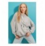 Woman's Sweatshirt ALC-531-015 - Grey Grey