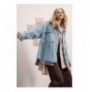 Woman's Jacket ALC-X8152 - Light Blue Light Blue