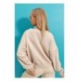 Woman's Sweatshirt MDA-1029 - Beige Beige