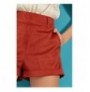 Woman's Shorts ALC-782-001 - Tile Red Tile Red