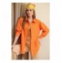 Woman's Shirt ALC-X6828 - Orange Orange