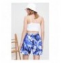 Woman's Shorts ALC-X6416 - Blue Blue