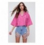 Woman's Shirt ALC-X6045 - Fuschia Fuchsia