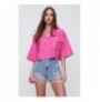 Woman's Shirt ALC-X6045 - Fuschia Fuchsia