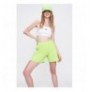 Woman's Shorts ALC-X6028 - Pistachio Green Green