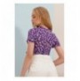 Woman's Blouse ALC-639-001 - Purple Purple