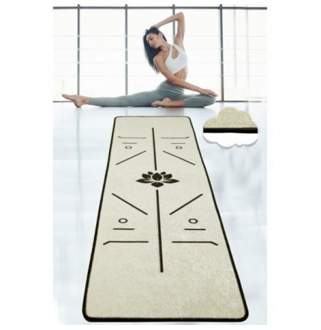 Yoga Carpet Bikram - White White