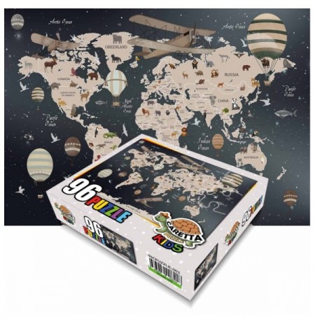 Puzzle 96CPUZZLE - 001 Multicolor