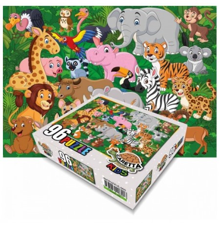 Puzzle 96CPUZZLE - 005 Multicolor