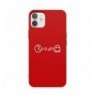 Phone Case CL008IPH12SLCRD Red iPhone 12