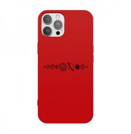 Phone Case CL043IPH12PMSLCRD Red iPhone 12 Pro Max