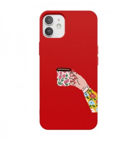 Phone Case CL109IPH12SLCRD Red iPhone 12