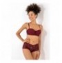 Bra & Panties Set 148-007045 - Claret Red