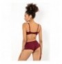 Bra & Panties Set 148-007045 - Claret Red