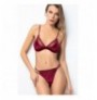 Bra & Panties Set 001-000037 - Claret Red