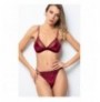 Bra & Panties Set 001-000037 - Claret Red