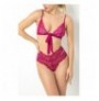 Bra & Panties Set 001-000169008 - Maroon