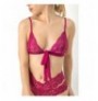 Bra & Panties Set 001-000169008 - Maroon