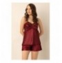 Babydoll 002-000908 - Claret Red