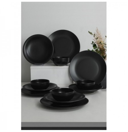 Set pjatash (12 Pc) Hermia TY040612F956A000000MAS1400 Matte Black