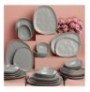 Set pjatash (24 Pc) Hermia CTKYEMEKTETRA6470000000024 Grey