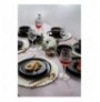 Dinner Set (18 Pieces) Hermia X000134710000000 Black