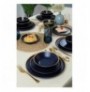 Dinner Set (24 Pieces) Hermia TY039124F993A841700MAET000 Dark Blue