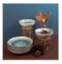 Dinner Set (18 Pieces) Hermia GBSATN18Y1E1657 WhiteBlue