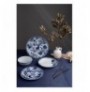 Dinner Set (24 Pieces) Hermia RZG24Y2195 BlueWhite