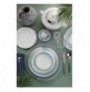 Dinner Set (68 Pieces) Hermia BNKL68YT43010555 Turquoise Grey White