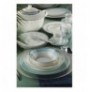 Dinner Set (68 Pieces) Hermia BNKL68YT43010555 Turquoise Grey White