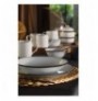 Dinner Set (16 Pieces) Hermia EO16Y13612 White Black