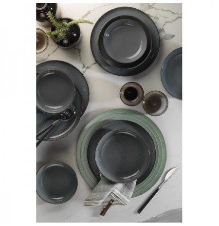 Dinner Set (12 Pieces) Hermia MOD12Y1730P01 Grey