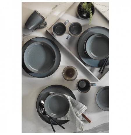 Dinner Set (16 Pieces) Hermia MOD16Y2730P01 Grey