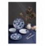 Dinner Set (24 Pieces) Hermia ZG24Y260012195 Blue White