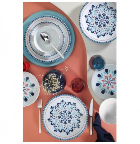 Dinner Set (24 Pieces) Hermia ZG24Y260012190 Multicolor