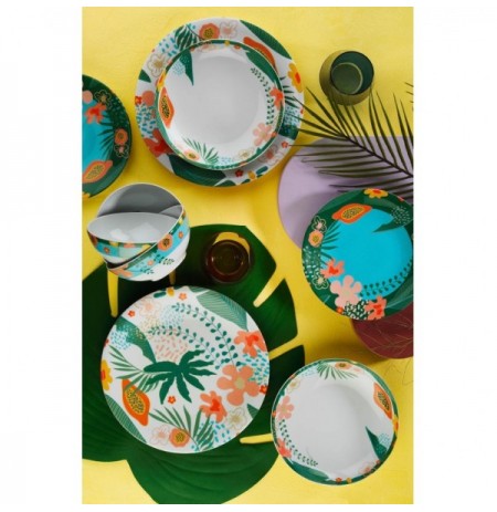 Dinner Set (24 Pieces) Hermia ZG24Y260012228 Multicolor