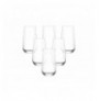 Set gota (6 Pc) Hermia LV-LAL376F Transparent