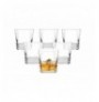 Glass Set (6 Pieces) Hermia LV-ELG360F Transparent