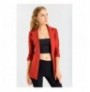 Woman's Jacket Jument 2271 - Claret Red